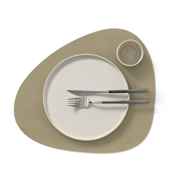 Öko-nahast lauamatt 37x44 cm Curve L Nupo - LIND DNA-image-2