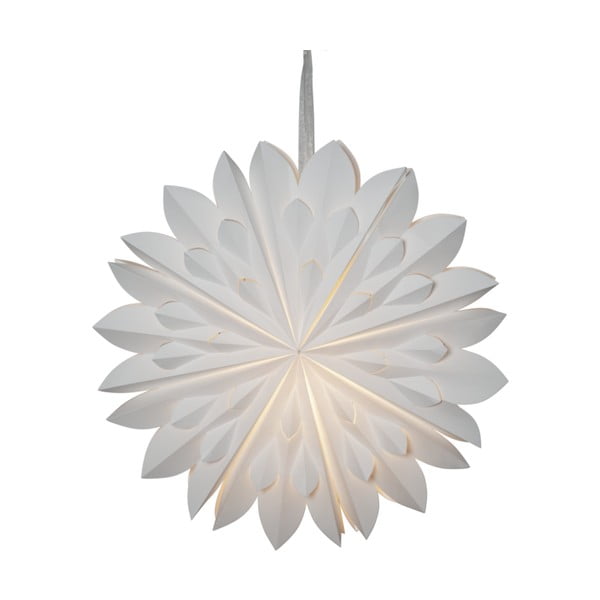 Valge jõulukaunistus, ø 60 cm Clipp - Star Trading