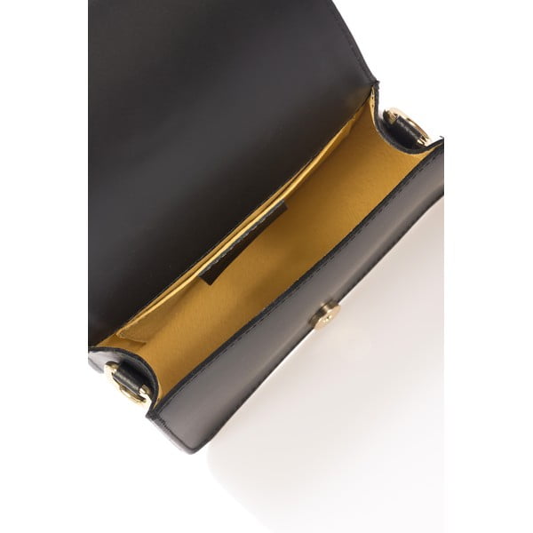 Mustast nahast taskuraamat Abelia - Giorgio Costa-image-3