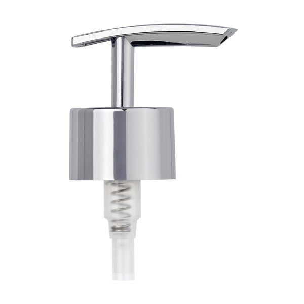 Hõbedane plastmass varupump seebidosaatorile – Wenko-image-1