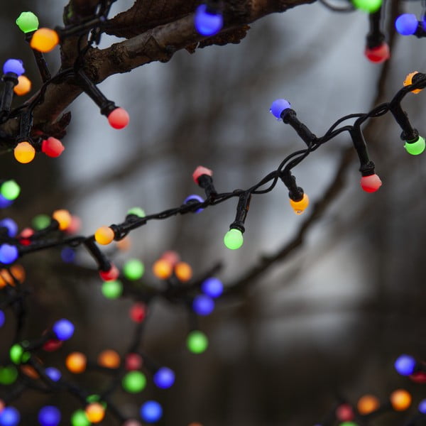 Värviline LED valguskett väljas, pikkus 6 m Berry Mini - Star Trading-image-1