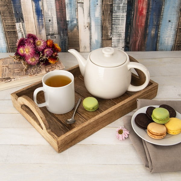 Puidust serveerimisalus 20.5x30.5 cm Mango - Orion-image-1