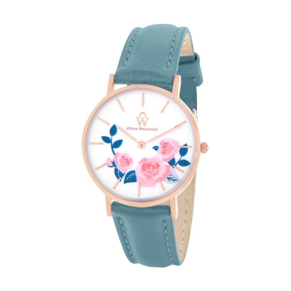 Dámské hodinky s řemínkem v modré barvě Olivia Westwood Deha