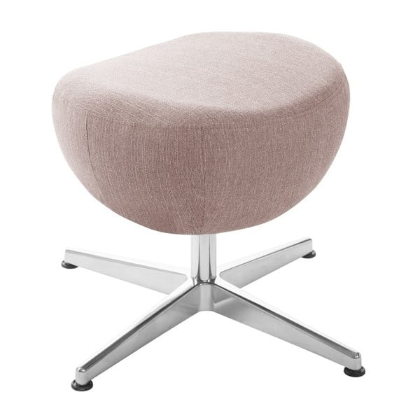 Světle růžová otočná stolička/podnožka My Pop Design Indiana