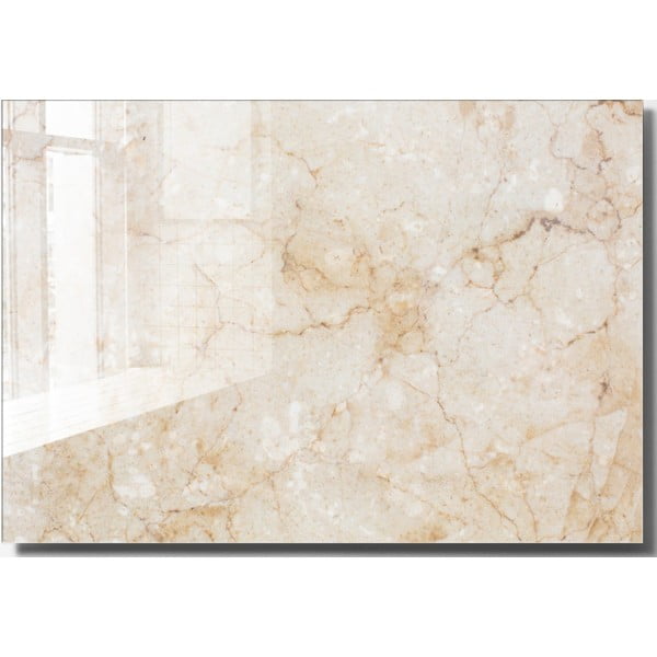Klaasist maal 100x70 cm Marble - Wallity