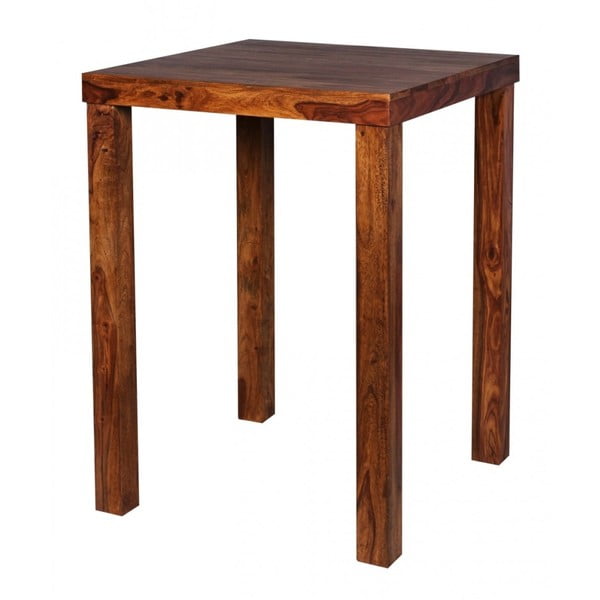 Jídelní stůl z masivního palisandrového dřeva Skyport Thalia, 80 x 80 cm