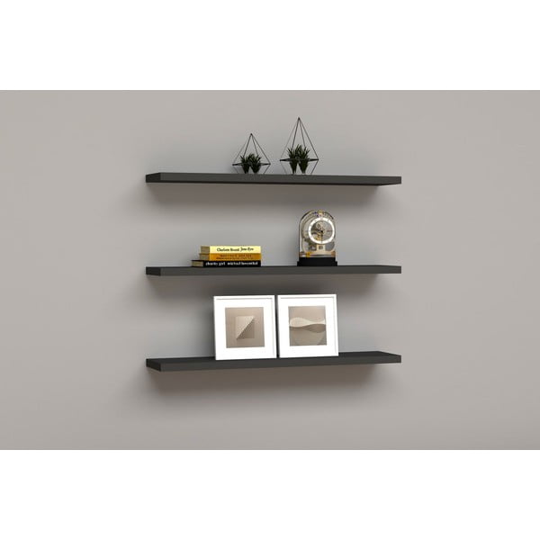 Tumehallid riiulid 3 tk Boss - Kalune Design-image-1