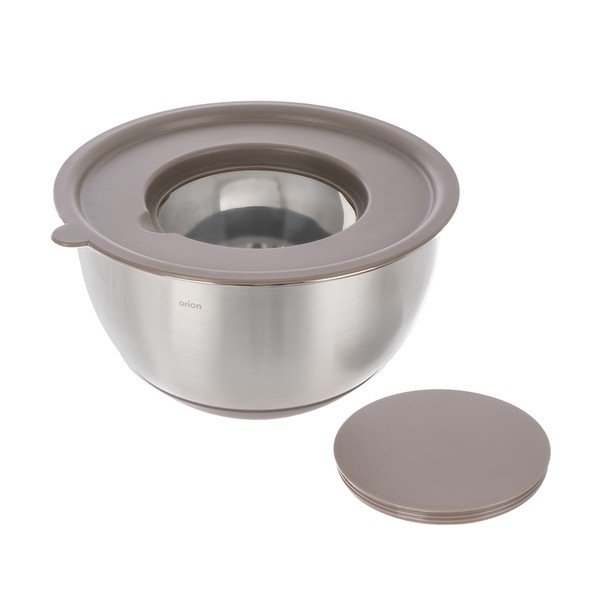 Roostevabast terasest kauss hõbedases värvitoonis ø 26 cm Beige - Orion-image-4