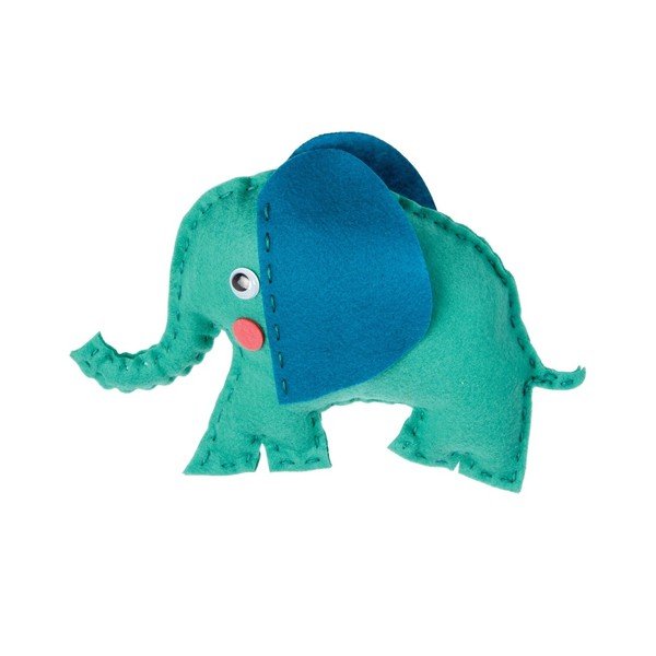 Set na ušití plyšové hračky Rex London Elvis The Elephant-image-4