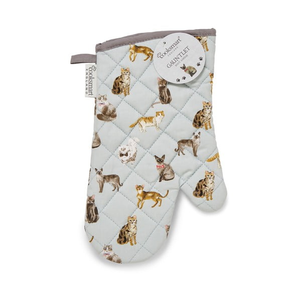 Sinised puuvillased köögikindad Curious Cats - Cooksmart ®-image-2