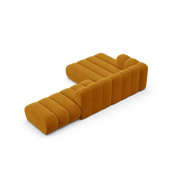 Kollane nurgadiivan (vasakpoolne nurk) Lupine - Micadoni Home-image-3