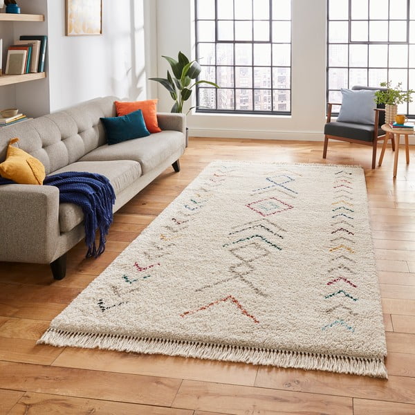 Kreem vaip 160x220 cm Boho - Think Rugs-image-2