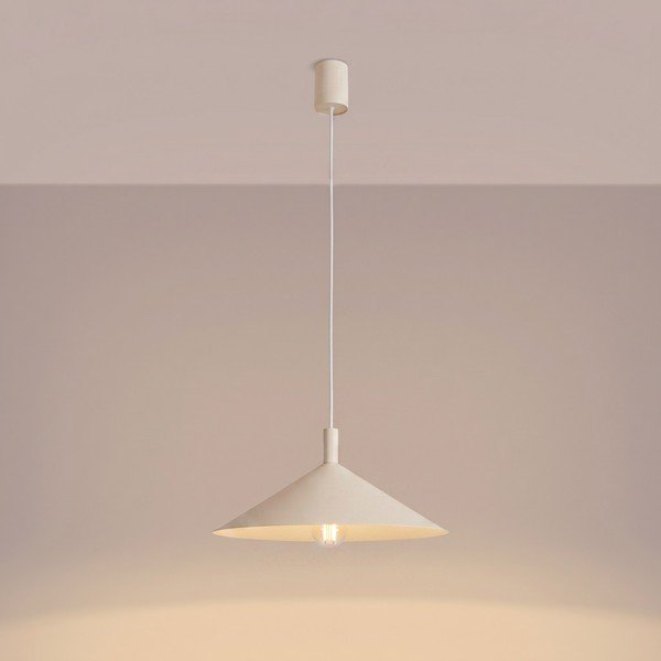 Beež terasest ripplamp ø 40 cm Zylo - Sollux-image-3