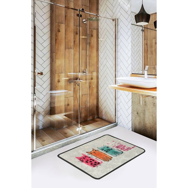 Vannitoamatt 60x40 cm Baby Cats - Foutastic-image-1
