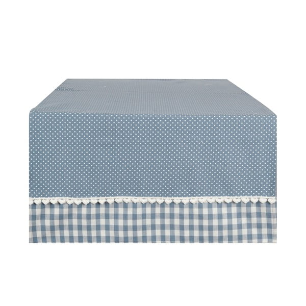 Běhoun Basic Hearts 50x140 cm, modrý