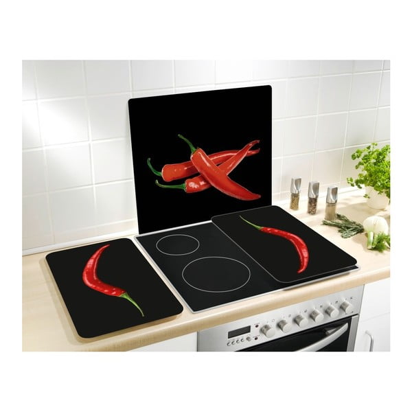 Klaasist seinakate pliidi äärde, 50 x 56 cm Hot Peperoni - Wenko-image-2