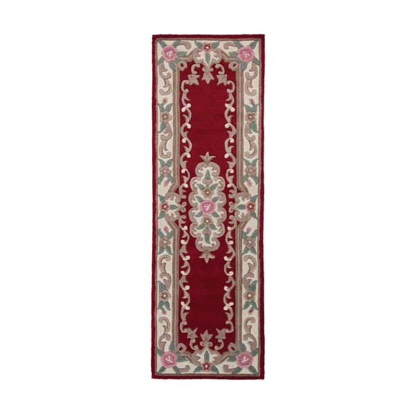 Punane villane vaibajooksja 67x210 cm Aubusson - Flair Rugs