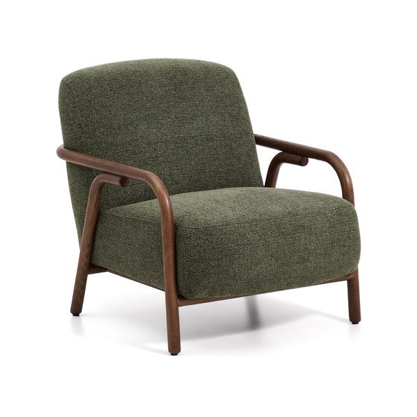 Tumeroheline šenillist tugitool Sylo - Kave Home