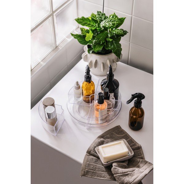 Pöörlev plastikust vannitoa organisaator - Casa De Engel-image-1