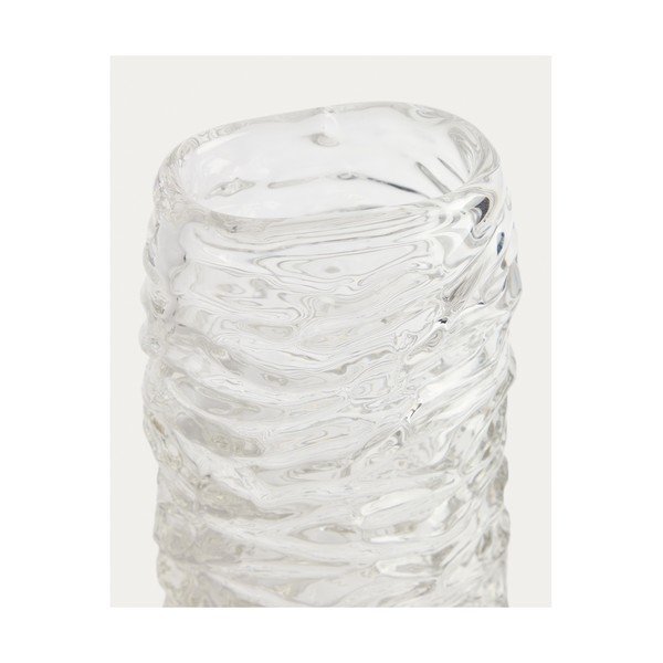 Klaasist vaas (kõrgus 30 cm) Vorma - Kave Home-image-3