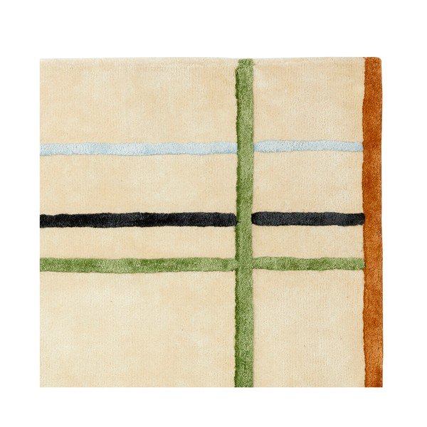 Beež vaip puuvillase seguga Ester, 120 x 180 cm - Hübsch-image-2