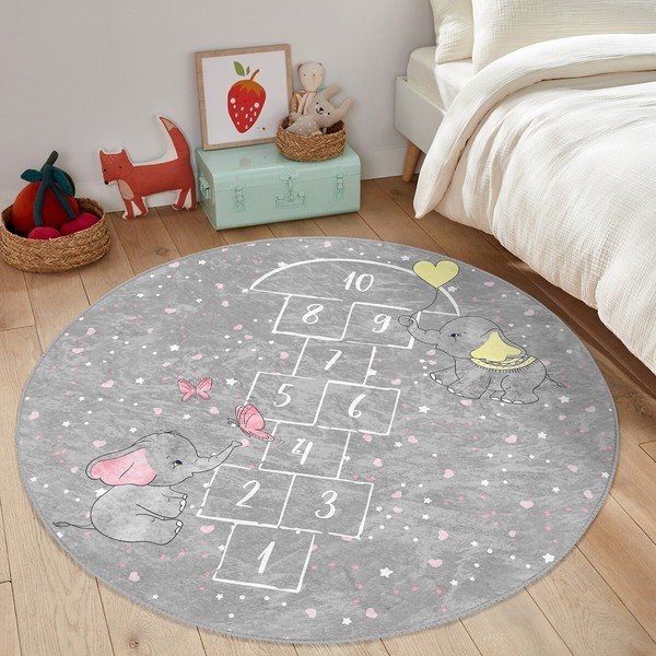 Hall laste vaip ø 80 cm Comfort - Mila Home-image-4