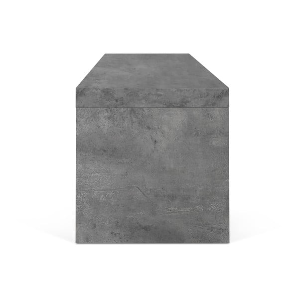 Topelt telerilaud must betoondekoriga , 125 x 40 cm Cliff - TemaHome-image-2