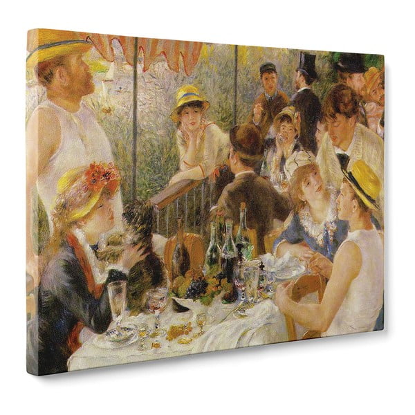 Obraz Luncheon of the Boating Party - Pierre Aguste Renoir, 50x70 cm