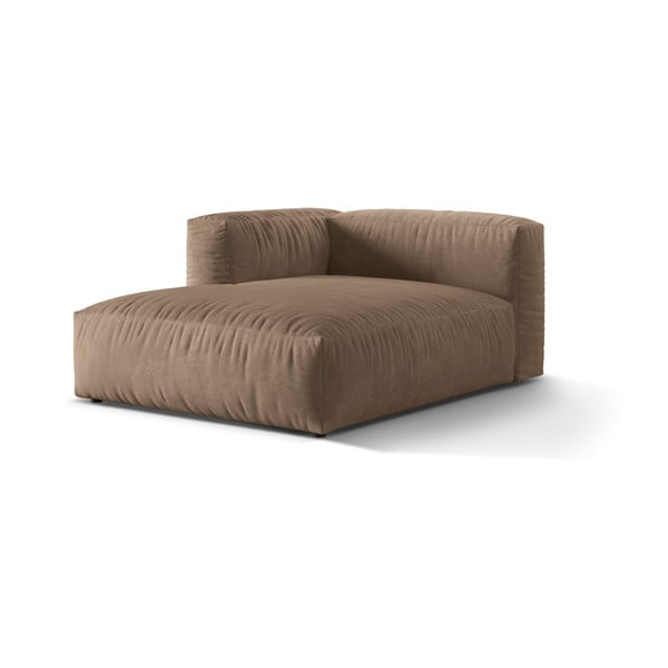 Helepruun bukleekangast diivanimoodul (vasak nurk) Martina - Micadoni Home-image-1