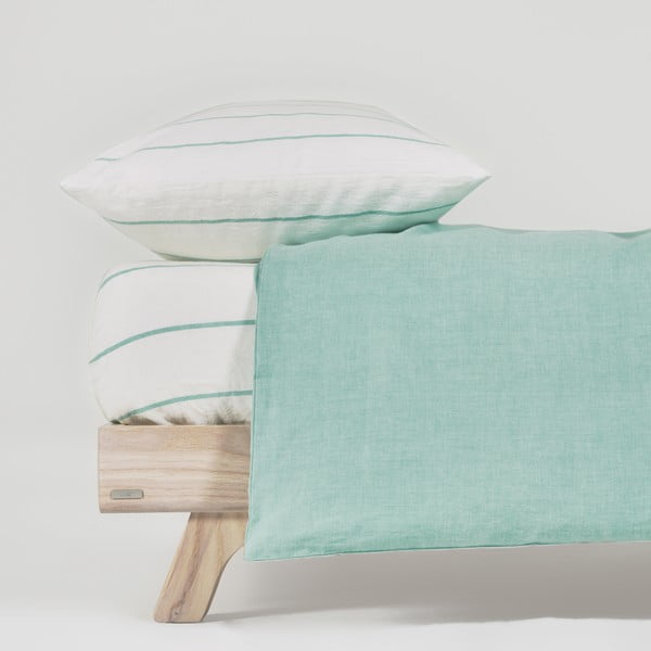 Puuvillane laste voodipesu koos linaga 110x180 cm Gaitana - Kave Home-image-1