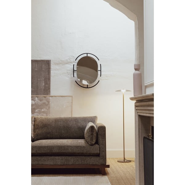 Hall-kuldne dimmerdatav LED-põrandavalgusti klaasist varjuga (kõrgus 132 cm) Float - Zuiver-image-1