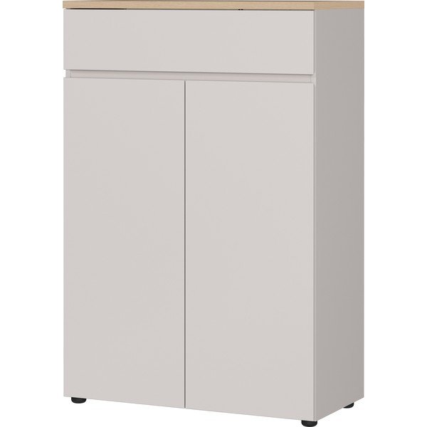 Kreemjas matt kummut 80x120x40 cm Lissabon - Germania