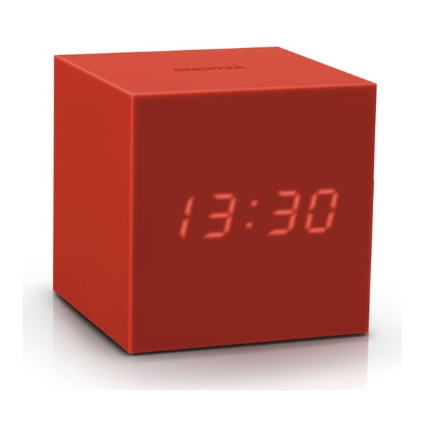 Punane LED äratuskell Gravity Cube Gravity Cube Click - Gingko-image-3