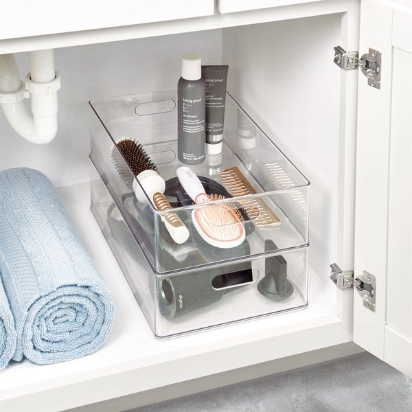 Vannitoa korrastaja Crystalline - iDesign/The Home Edit-image-2