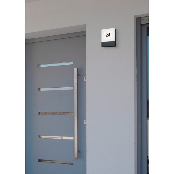 Välitingimustes kasutatav LED-seinavalgusti (kõrgus 20 cm) Pecos - Trio-image-1