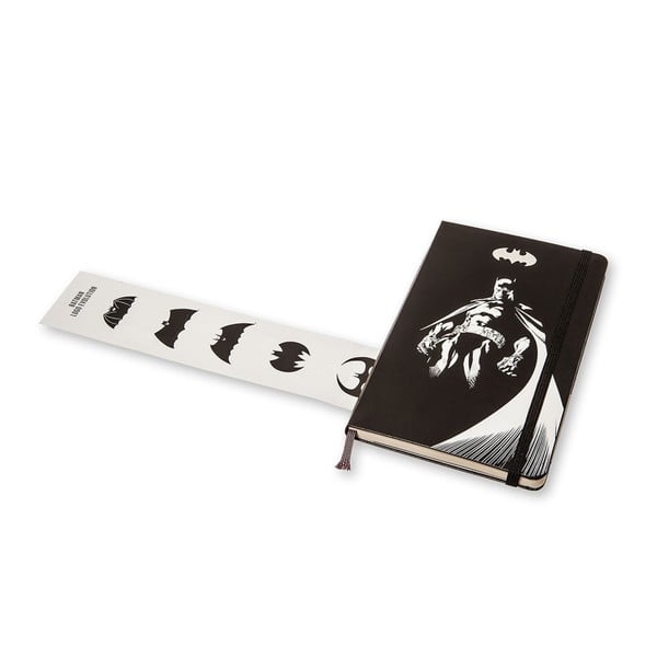 Velký černý zápisník Moleskine Batman, bez linek-image-3