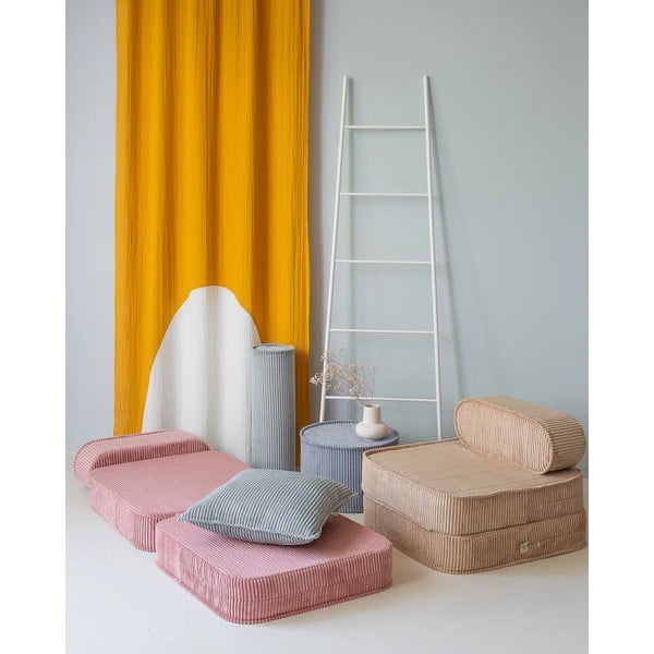 Mündivärvi velvetist laste diivanipadi Block - Wigiwama-image-3