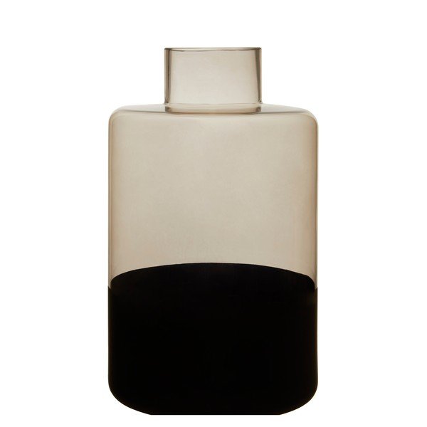 Skleněná váza s černými detaily Premier Houseware Cova, výška 32 cm-image-4