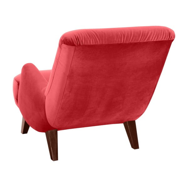 Punane tugitool pruunide mokkade jalgadega Brandford - Max Winzer-image-2