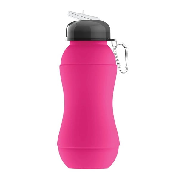 Revoluční sportovní lahev Sili-Squeeze, růžová, 700 ml