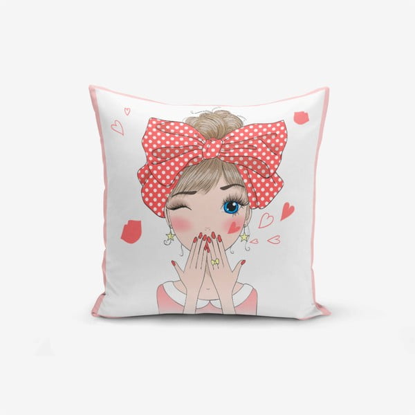 Padjapüür Cute Girl, 45 x 45 cm - Minimalist Cushion Covers