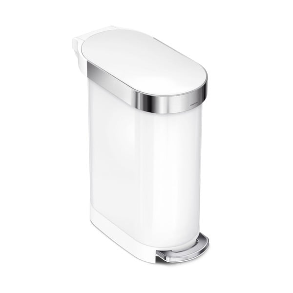 Pedaaliga terasprügikast 45 l Slim - simplehuman-image-2
