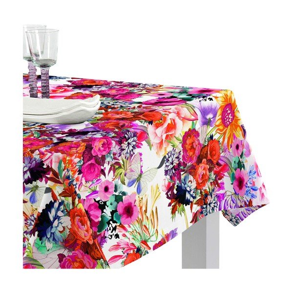 Puuvillane laudlina , 250 x 150 cm Flowery - Happy Friday Basic-image-2