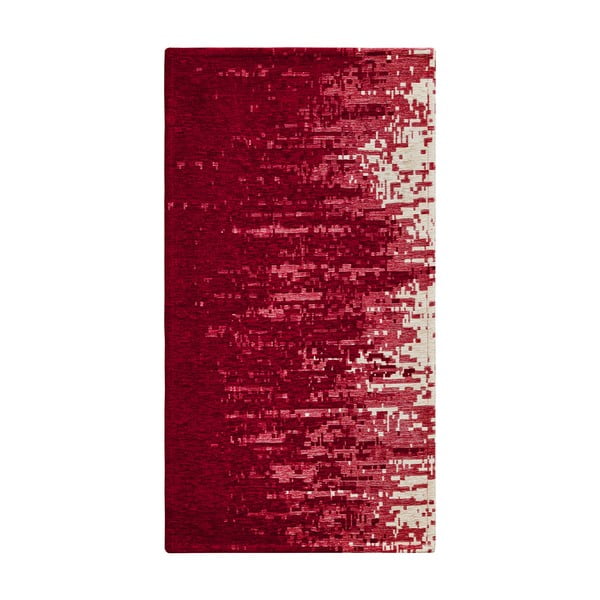 Burgundiapunane pestav koridorivaip 55x115 cm Tamigi Rosso - Floorita