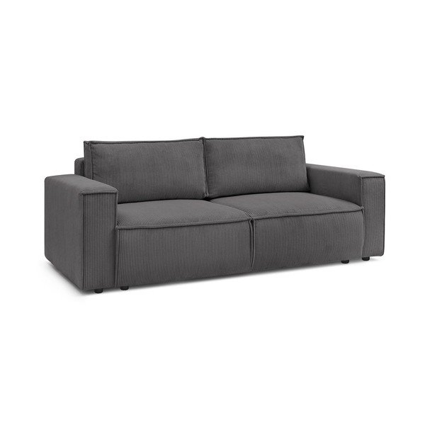 Tumehall velvetist diivan 245 cm Nihad - Bobochic Paris-image-3