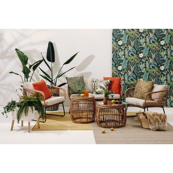 Zelený zahradní polštář Hartman Lily, 50 x 50 cm-image-3