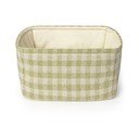 Heleroheline kangast laste mänguasjakorv 30x20x20 cm Swan Matcha - Lorena Canals