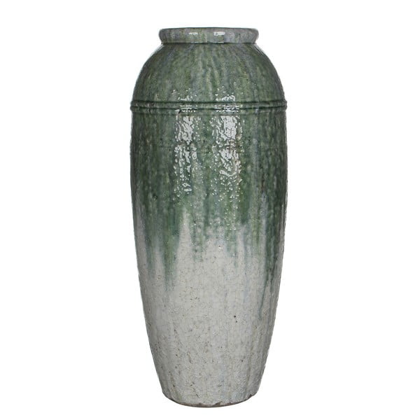 Šedá váza Mica Rolf, 66 x 27,5 cm