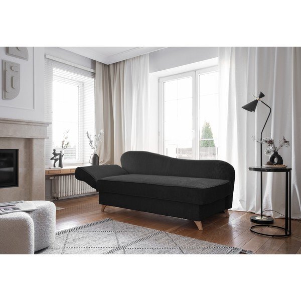 Antratsiitne velvetist lamamistool (vasak nurk) Chic Charlotte - Miuform-image-4