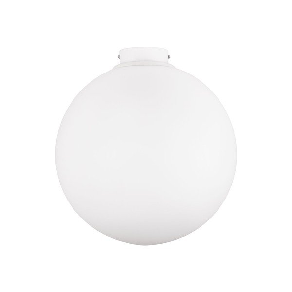 Valge klaasist laelamp Nevoso - Nova Luce
